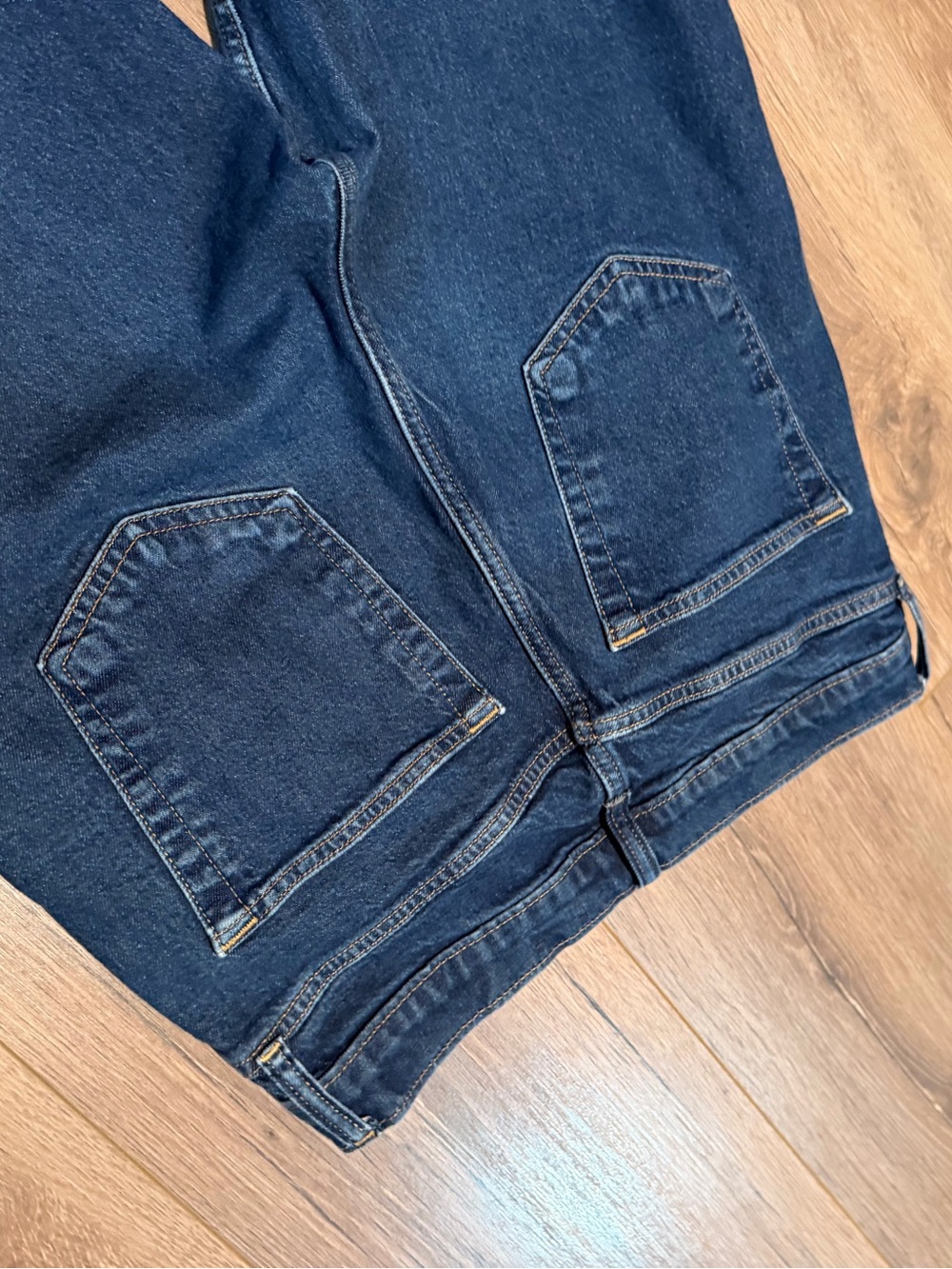 GAP ‘90s Loose High Rise Jeans DenimDark Wash Blue Indigo Women’s SZ 8 - Picture 9 of 11
